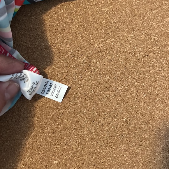 ATHLETA SWIM DRESS SALINA STRIPE CROSS BACK - Picture 8 of 9